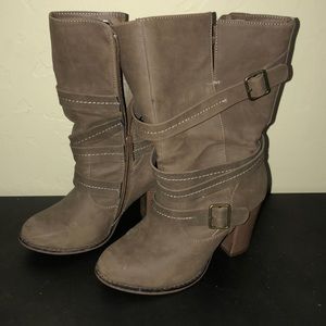Brown Booties! Great Condition